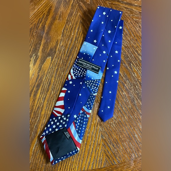 🇺🇸🦅Patriotic American Flag & Eagle Men’s Necktie! - Picture 6 of 15